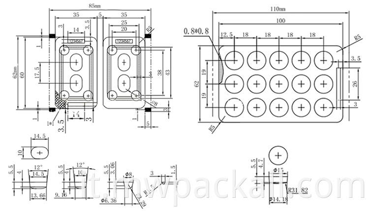 Small Manual Memory Card Blister Pack Sealing Machine/ Blister Paper Card Packaging Machine/ Blister Gum Blister